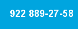 922 889-27-58